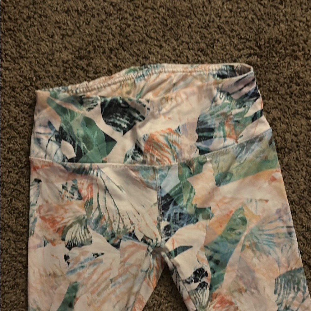 RBX capri printed leggings size large - Picture 2 of 5